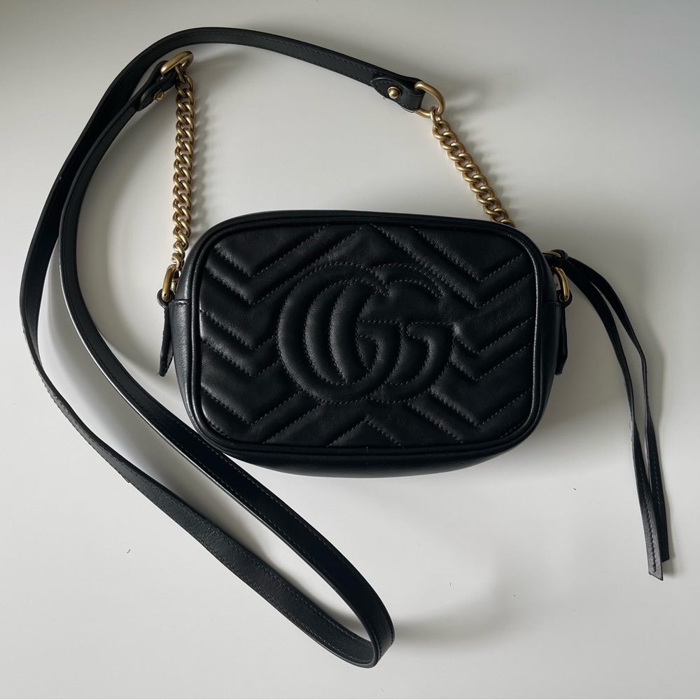 Gucci GG Marmont matelassé mini bag - Picture 4 of 10